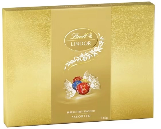 Lindt LINDOR Assorted Chocolate Gift Box 235g