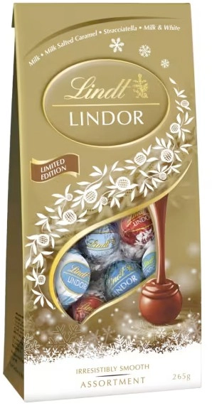 Lindt LINDOR Limited Edition Assortment Chocolates 265g