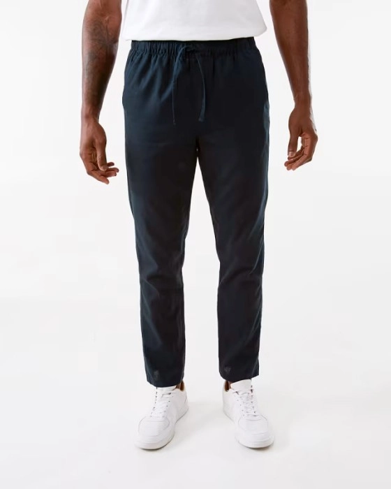 Linen Blend Chino Pants