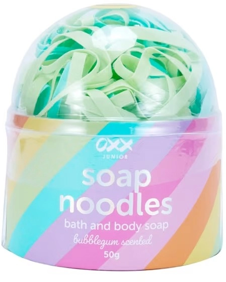 OXX Junior Soap Noodles Bath and Body Soap 50g - Bubblegum Scented