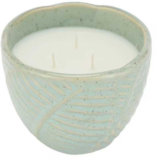 Palm Ceramic Fragrant Candle