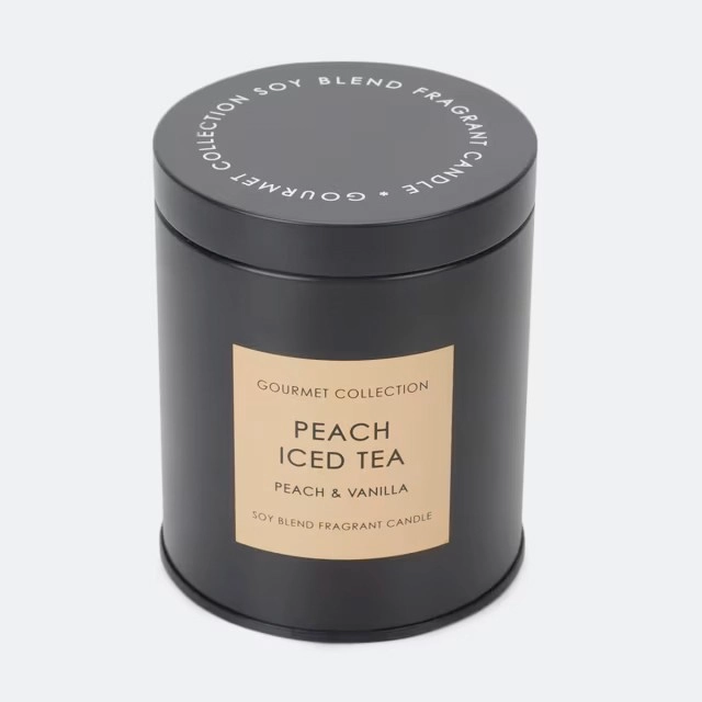 Peach Iced Tea Gourmet Collection Soy Blend Fragrant Candle