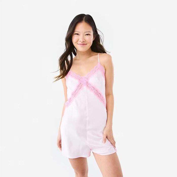 Satin Romper