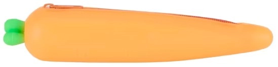 Silicone Pencil Case - Carrot