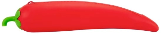 Silicone Pencil Case - Chilli