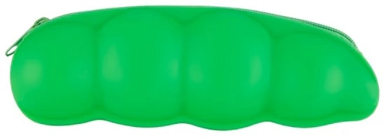 Silicone Pencil Case - Pea