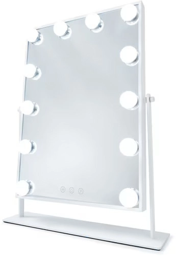 Small Hollywood Mirror - White