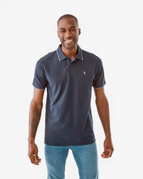 Tipped Pique Polo Shirt