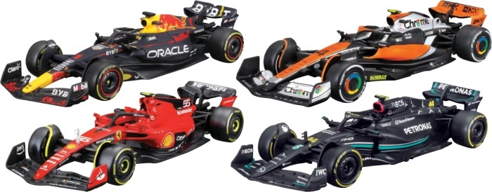 1:43 Scale 2023 F1 Die Casts^