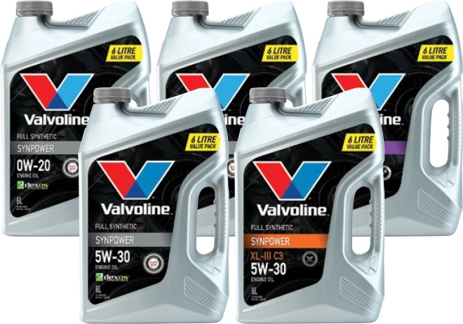 25% off Valvoline 6L Synpower Engine Oils^