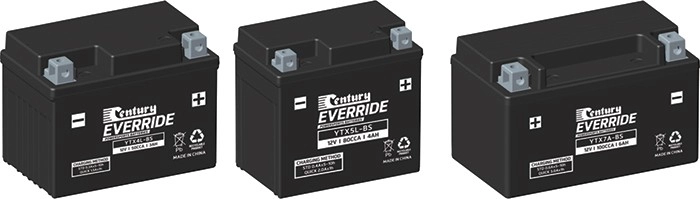 Century Everride Powersports Batteries