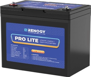 NEW Renogy 12V 100AH Lithium Deep Cycle Battery