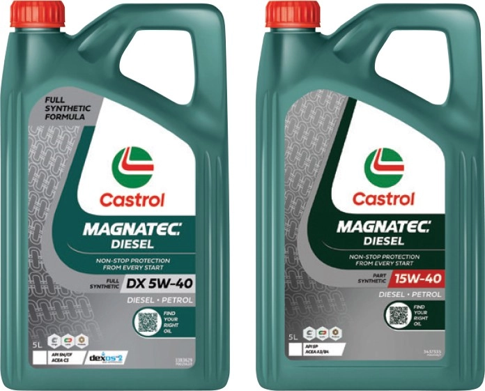 Selected Castrol MAGNATEC Diesel 5L Engine Oils^