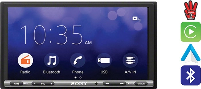 Sony 6.95” Apple CarPlay & Android™ Auto Digital Media Player