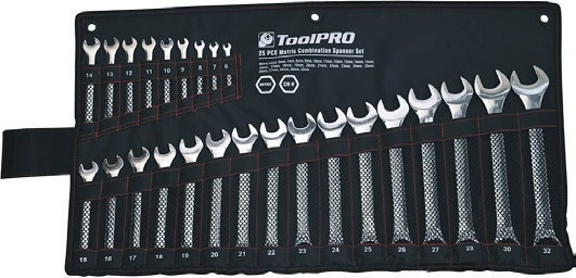 ToolPRO 25 Pce Spanner Set