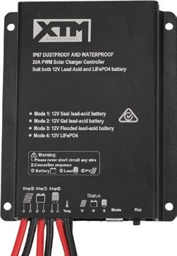 XTM 20A PWM Solar Controller^