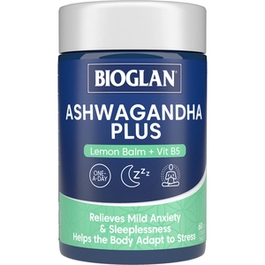 Bioglan Ashwagandha Plus 60 Tablets