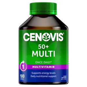 Cenovis 50+ Multivitamin for Energy 100 Capsules