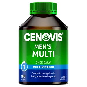 Cenovis Men's Multivitamin for Energy 100 Capsules