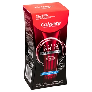 Colgate Optic White Pro Series Stain Prevention Teeth Whitening Toothpaste 80g