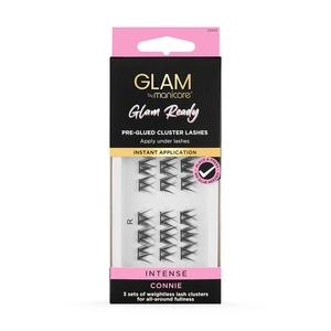 Glam by Manicare Cluster Lashes Intense Connie 1 Pair