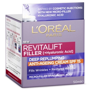 L'Oréal Paris Revitalift Filler Hyaluronic Acid Day SPF15 Cream 50mL