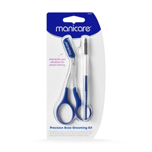 Manicare Precision Brow Grooming Kit 2 Piece Set