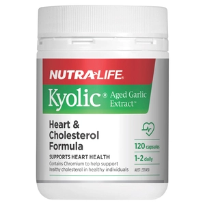 Nutra-Life Kyolic® Heart & Cholesterol Formula 120 Capsules