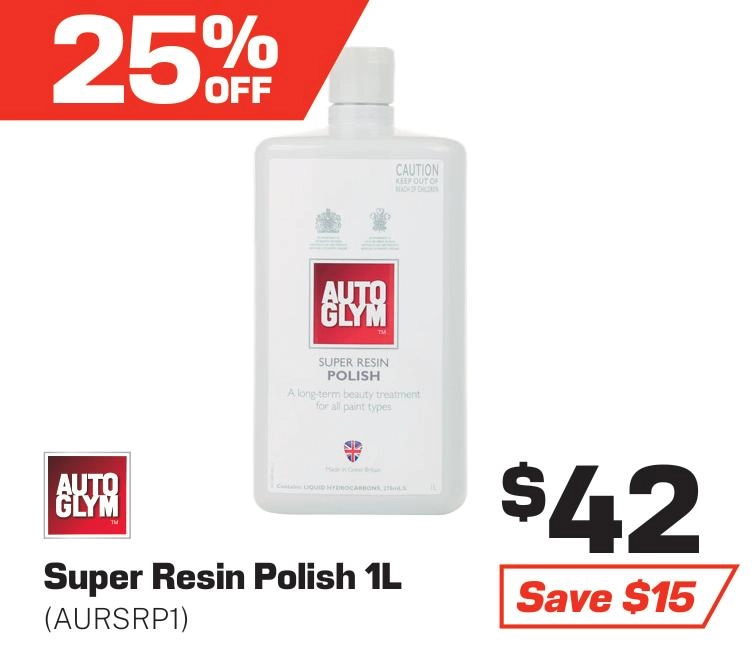 Autoglym Super Resin Polish 1L - AURSRP1