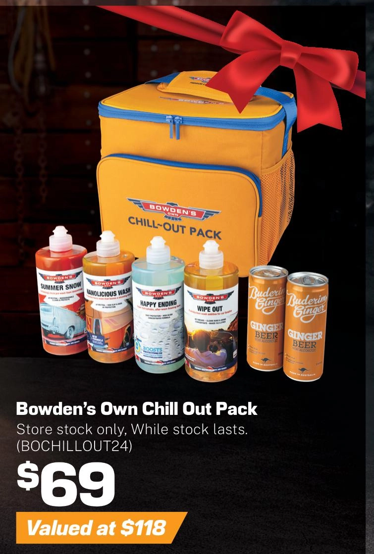 Bowden's Own Chill-Out Car Cleaning Gift Pack - BOCHILLOUT24