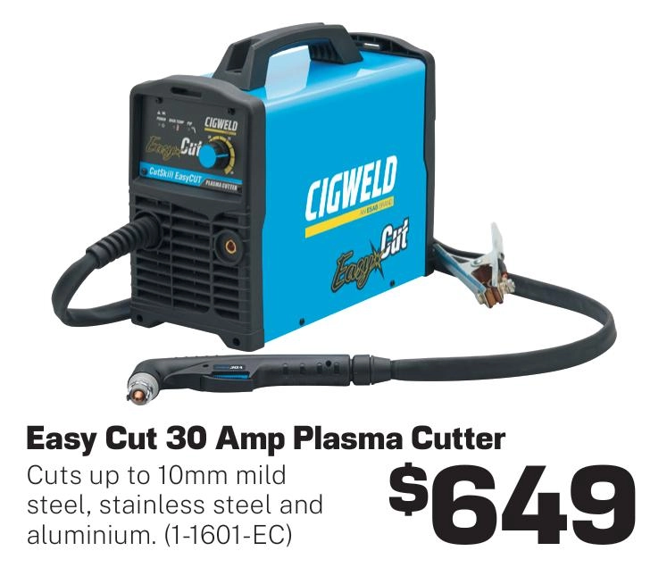 Cigweld CutSkill EasyCut 30 Amp Plasma Cutter - 1-1601-EC