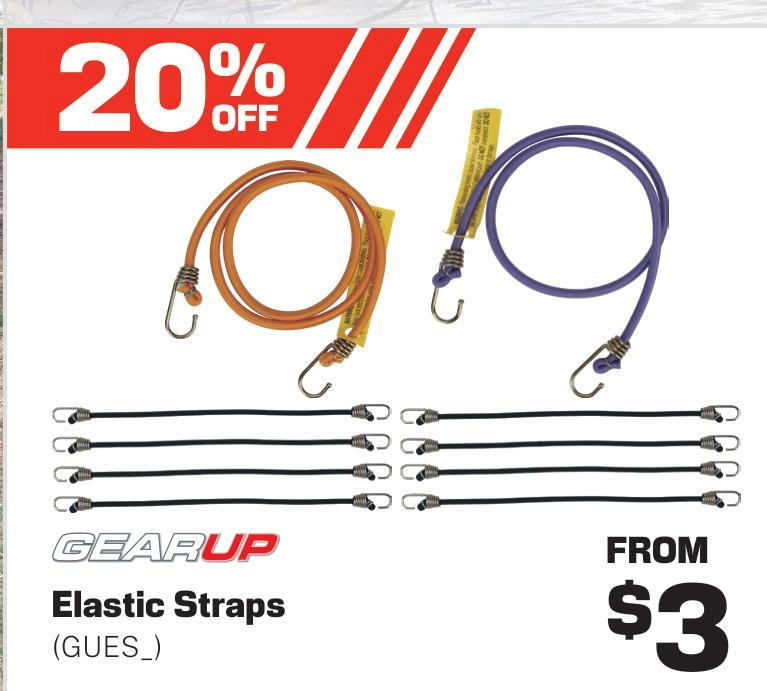 Gear Up Elastic Straps