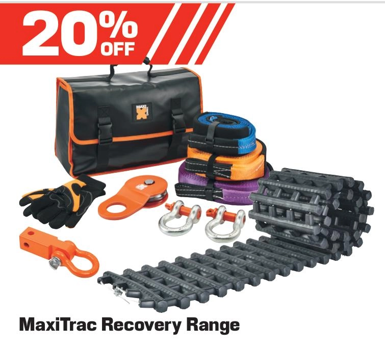 MaxiTrac Recovery Range