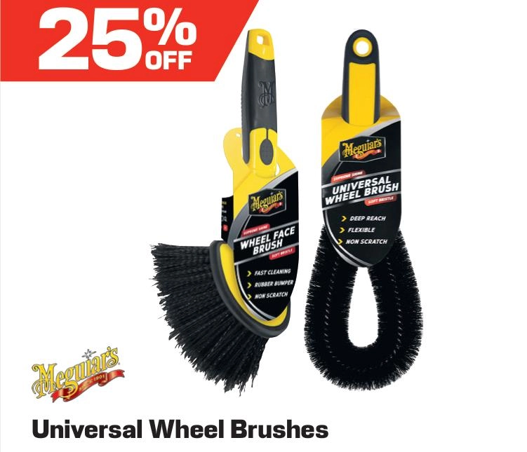 Meguiar's Universal Wheel Brushes