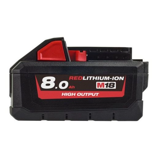 Milwaukee M18 Redlithium High Output 8.0Ah Battery Pack - M18HB8