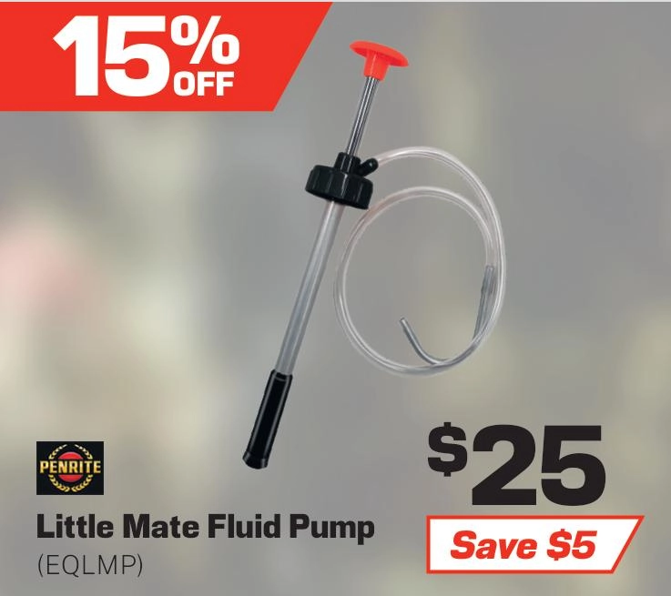 Penrite Little Mate Fluid Pump - EQLMP