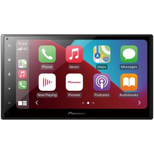 Pioneer 6.8in Touchscreen Head Unit with Apple CarPlay/Android Auto - DMHA4450BT