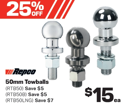 Repco 50mm Towballs