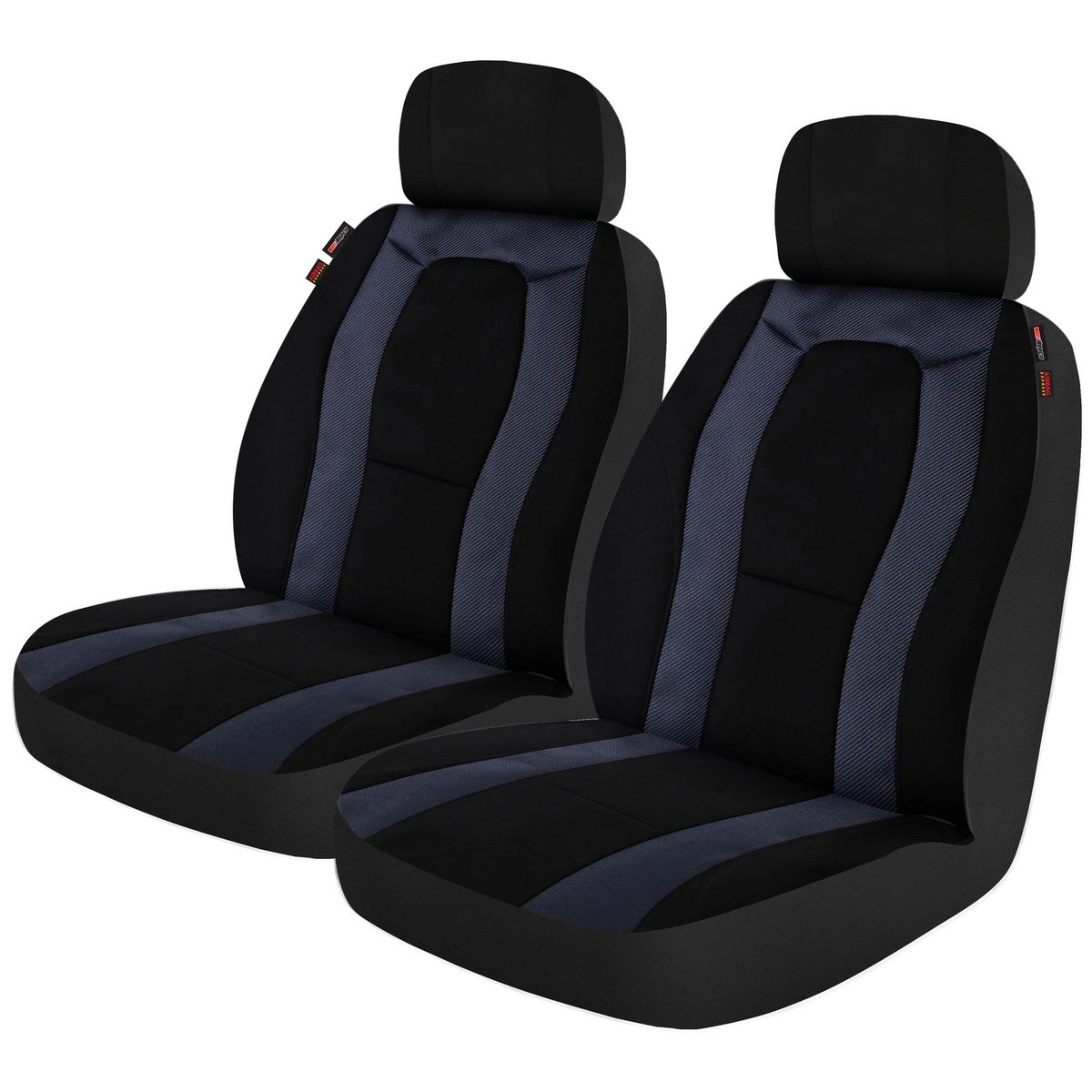 Repco Front Car Seat Covers Mesh, Black/Navy - Pair