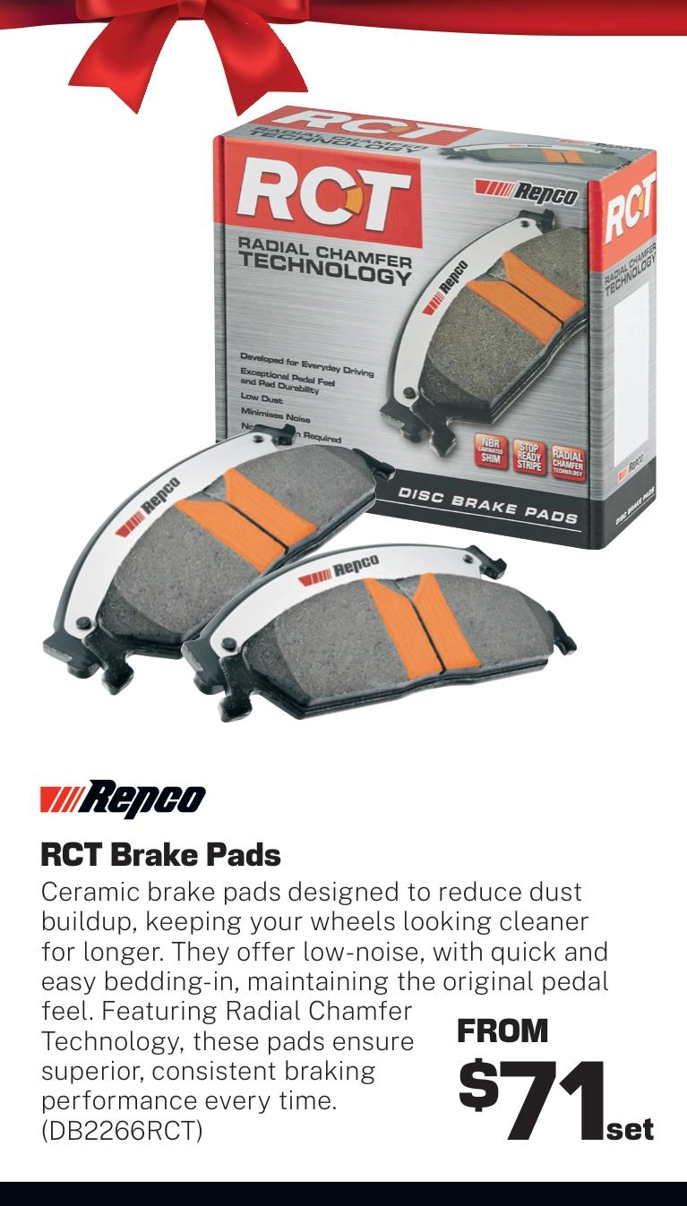 Repco RCT Brake Pads