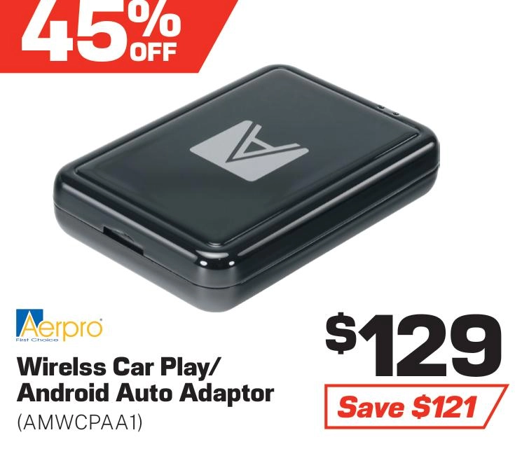 Wireless Adapter for Android Auto/Apple Car Play - AMWCPAA1