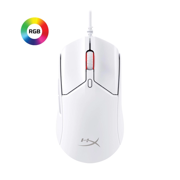 HyperX Pulsefire Haste 2 Wired Gaming Mouse (White)