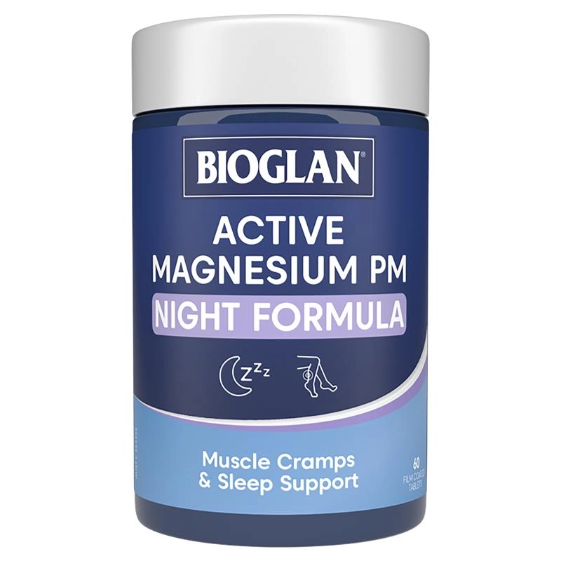 Bioglan Active Magnesium PM 60 Tablets