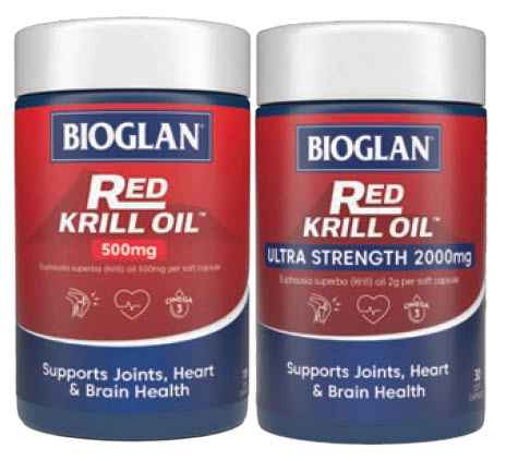 Bioglan Red Krill Oil 500mg 120 Capsules