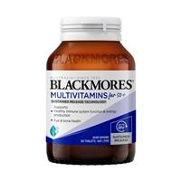 Blackmores Multivitamins For 50+ 60 Tablets