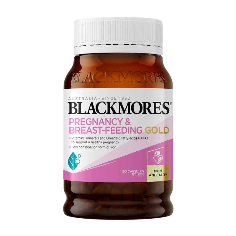 Blackmores Pregnancy & Breast-Feeding Gold 180 Capsules