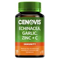 Cenovis Echinacea, Garlic, Zinc + C 125 Tablets