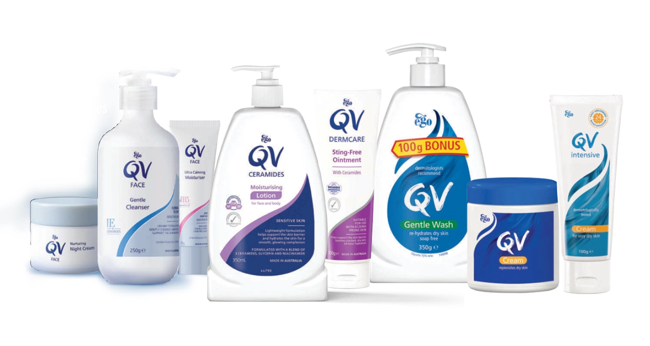 Ego QV Skincare Range