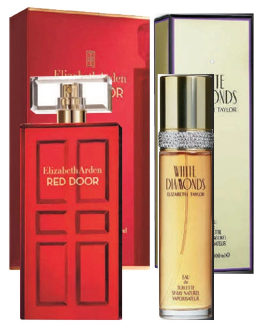 Elizabeth Arden Red Door or Elizabeth Taylor White Diamonds 100ml EDT