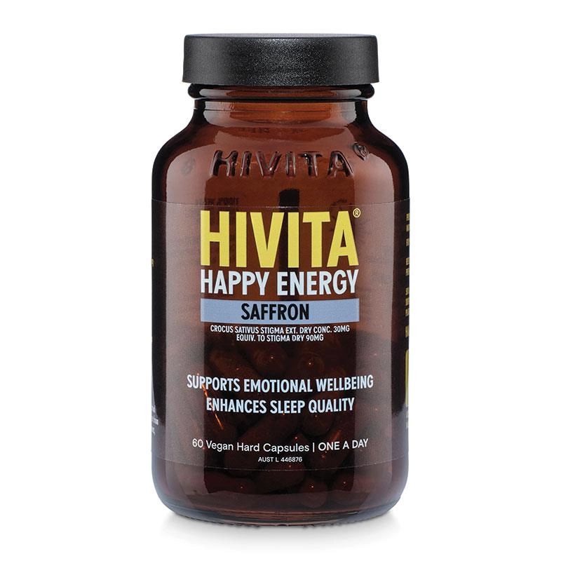 Hivita Happy Energy Saffron 60 Capsules